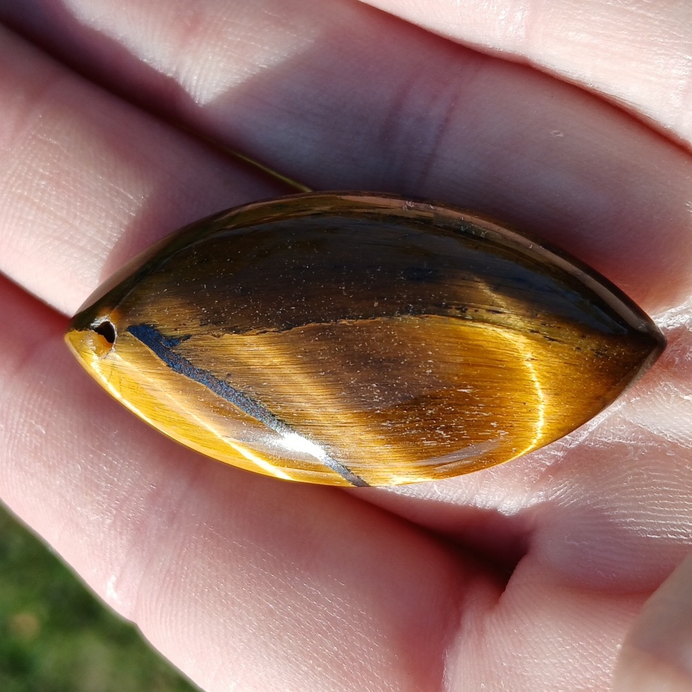 New Tiger Eye Pendant.